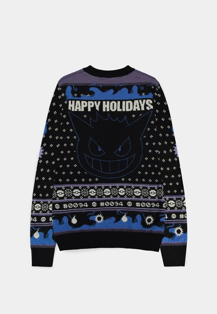 Pokémon Christmas Sweater Gengar Size M