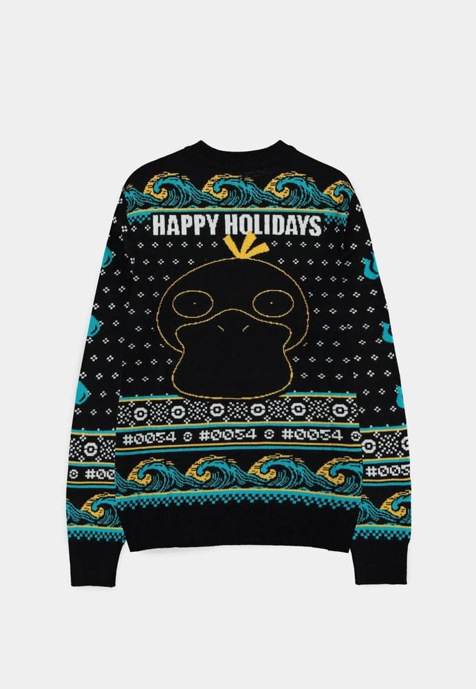 Pokémon Christmas Sweater Psyduck Size M