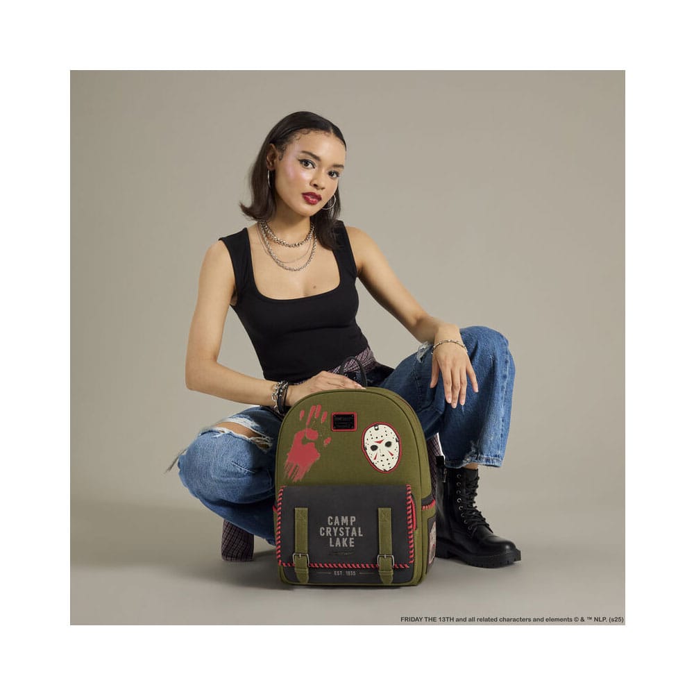 Warner Bros by Loungefly Full-Size Backpack Friday the 13th