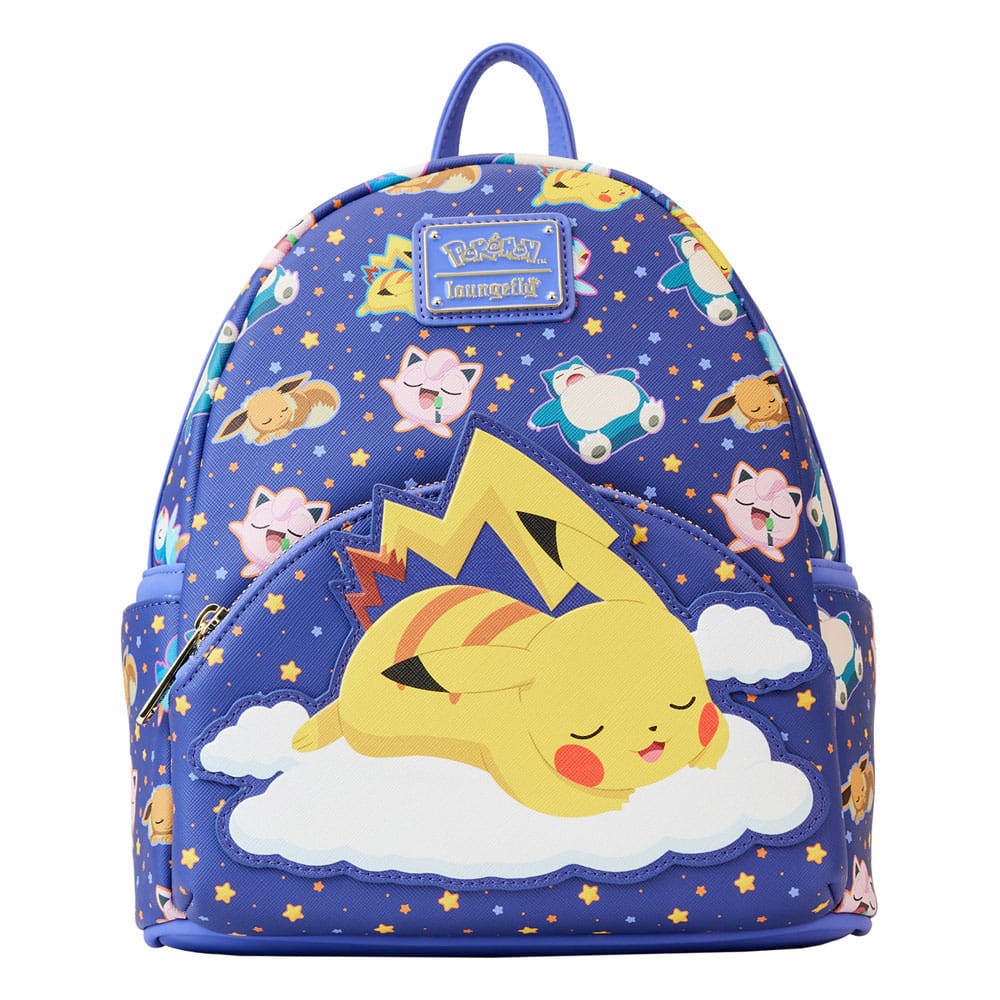 Pokemon by Loungefly Mini Backpack Sleeping Pikachu and Friends