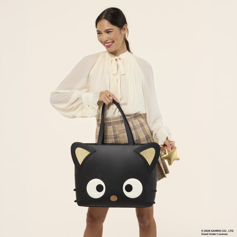 Sanrio Chococat Stars Tote Crossbody Bag with Coin Bag
