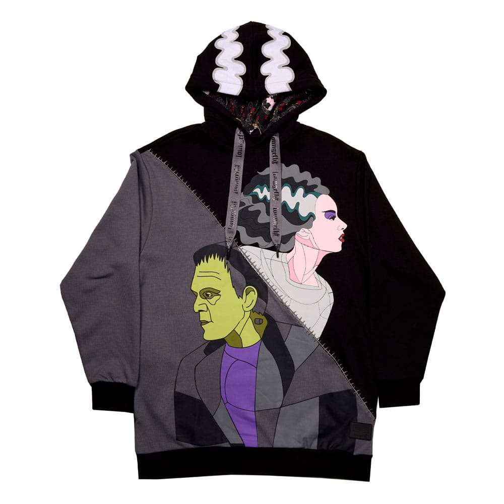 Universal Monsters by Loungefly Hoodie Sweater Unisex Bride of Frankenstein Size S