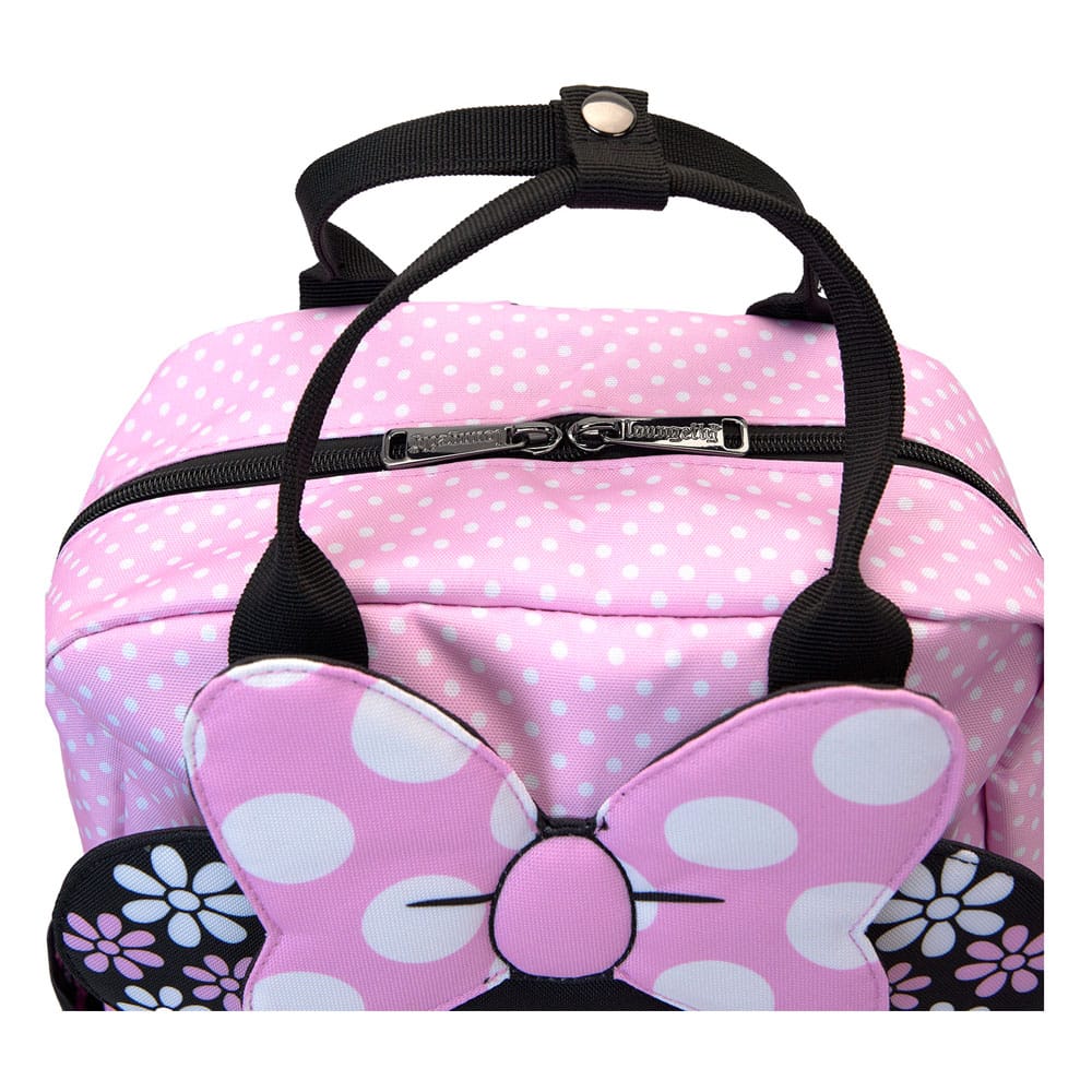 Disney by Loungefly Full-Size Backpack Minnie Floral Rock the Dots