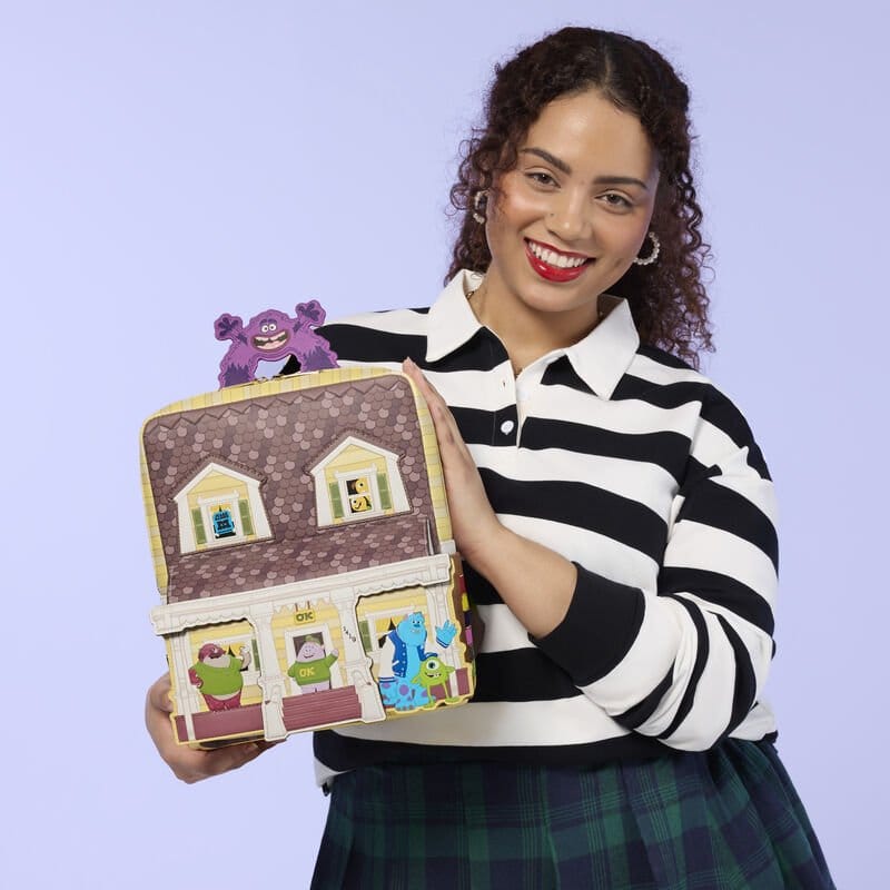 Monsters University Oozma Kappa House Figural Mini Backpack