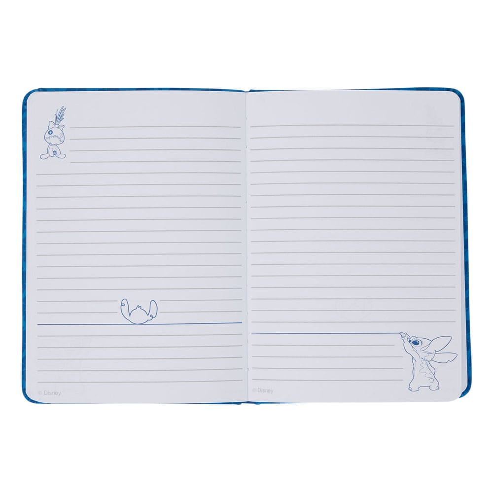 Disney by Loungefly Notebook Journal Lilo & Stitch Holiday