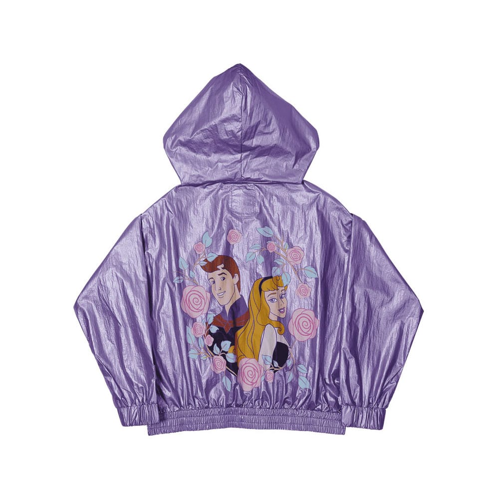 Disney by Loungefly Windbreaker Jacket Princess Aurora & Prince Phillip Size M