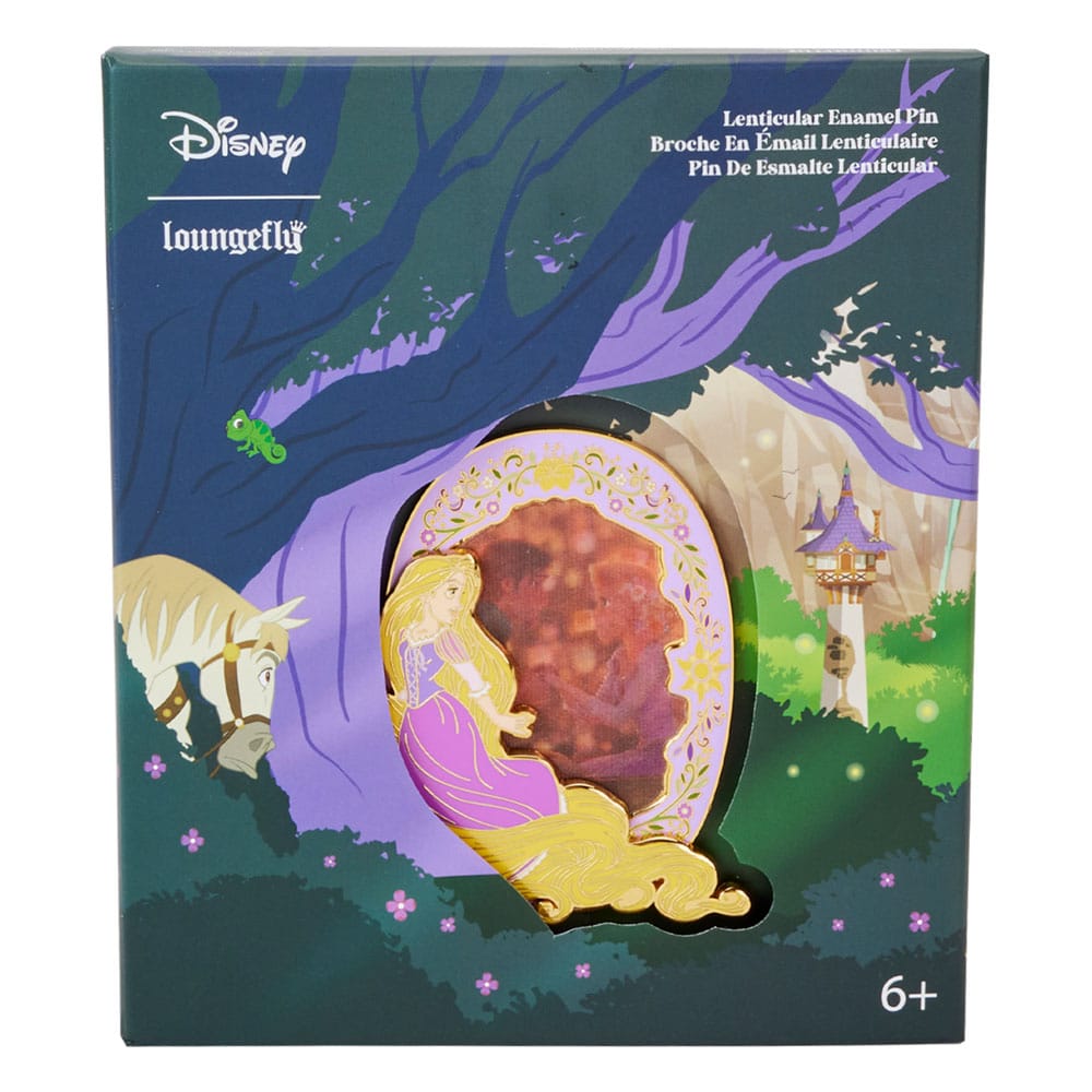 Disney by Loungefly Sliding Enamel Pin Princess Rapunzel Limited Edition 8 cm