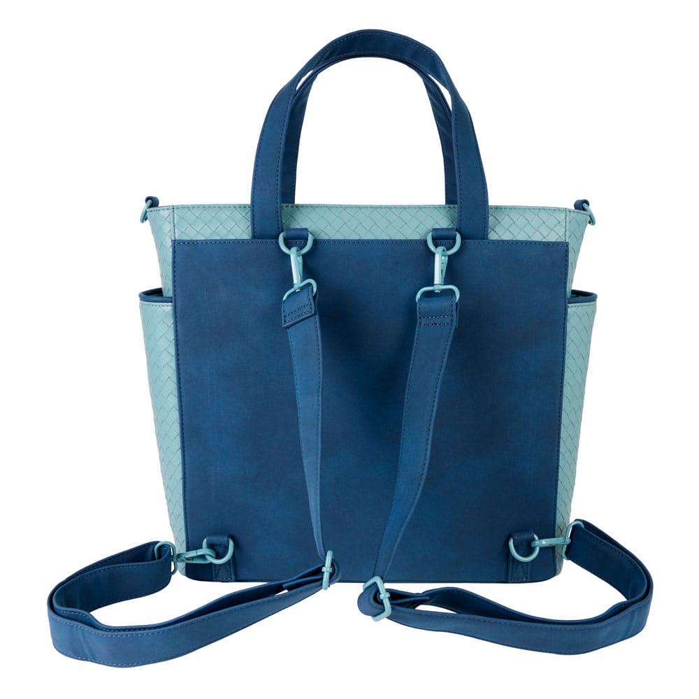 Disney by Loungefly Canvas Tote Bag Convertible Stitch Embroidered