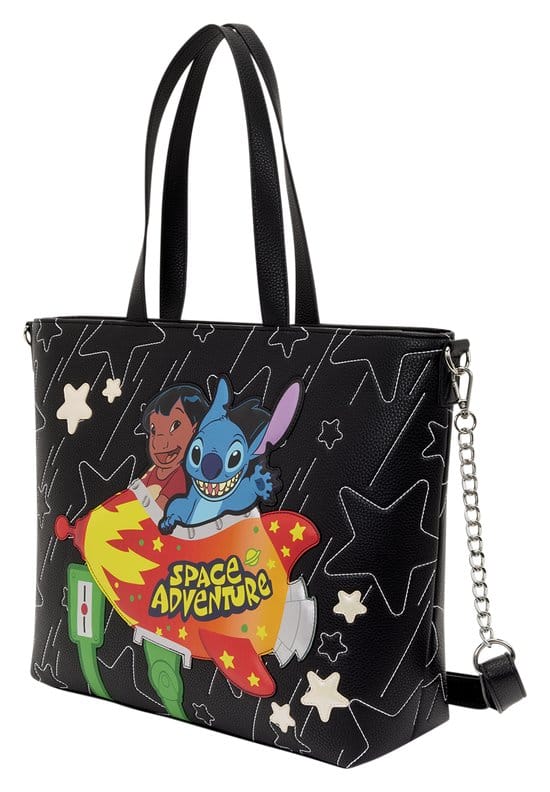 Lilo & Stitch by Loungefly Canvas Tote Bag Space Adventure