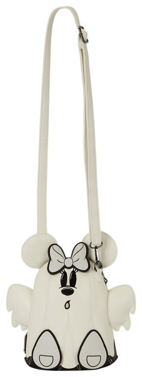 Mickey & Minnie by Loungefly Crossbody Ghost Glow Figural