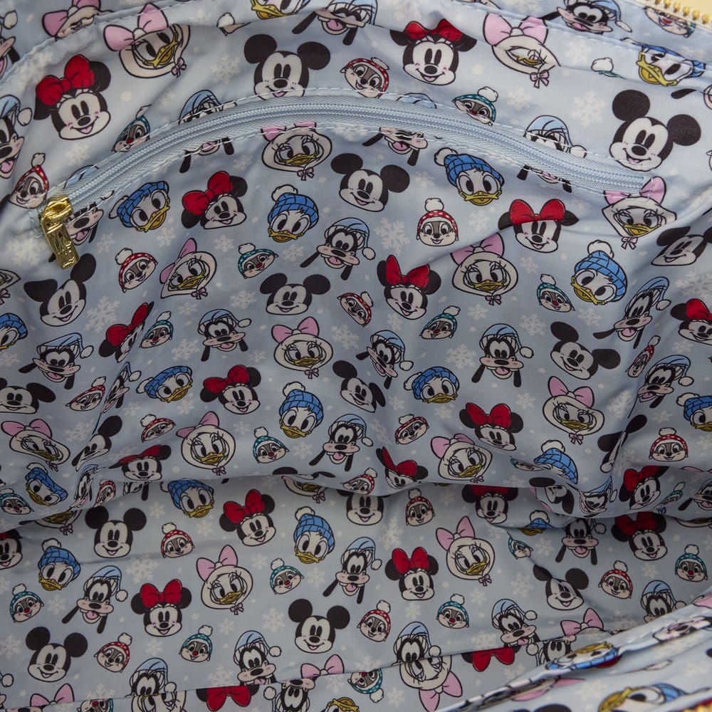 Mickey & Minnie by Loungefly Canvas Tote Bag Puff Quilt