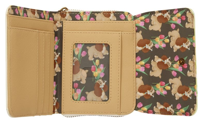 Disney by Loungefly Wallet Lady and the Tramp Pastel Tulip