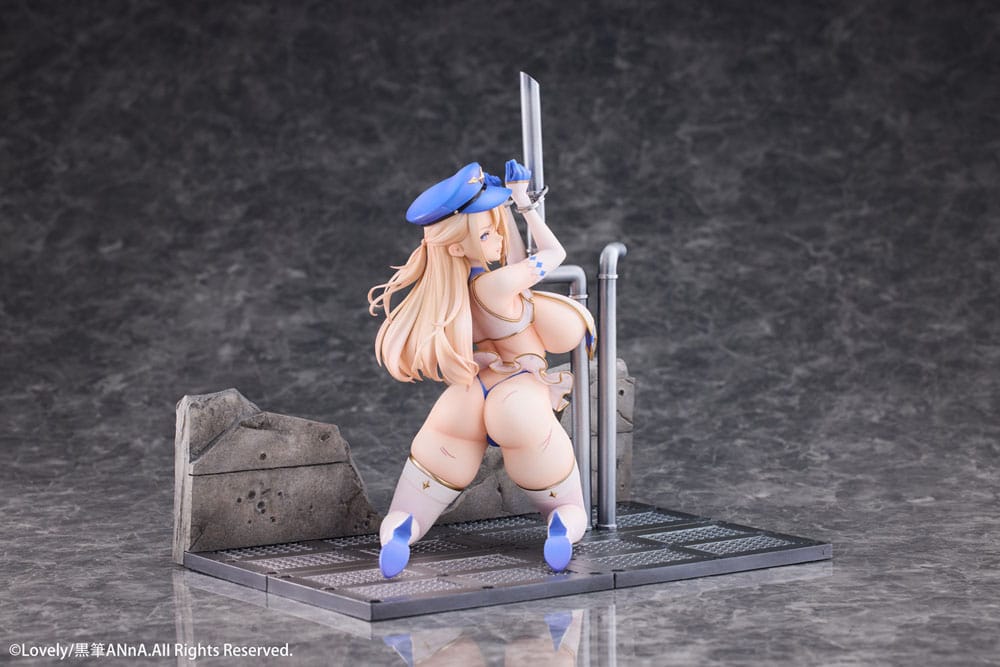 Original Character PVC 1/6 Christina Restrained Police Officer 21 cm