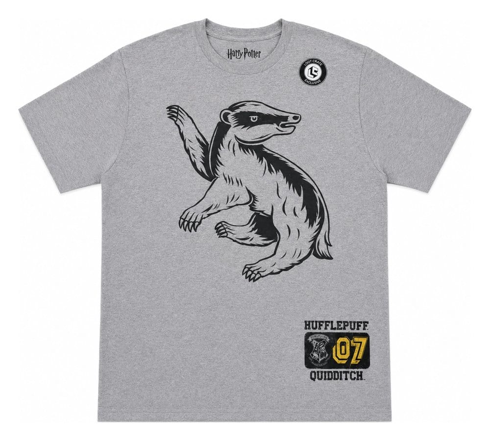 Harry Potter T-Shirt Hufflepuff 07 Quidditch Badger Size XXXL