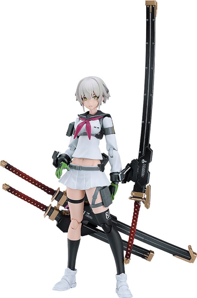 Heavily Armed High School Girls PLAMAX Figure Ichi: Early Ver. 16 cm