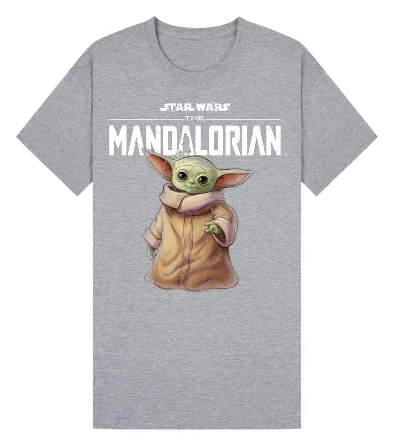 Star Wars The Mandalorian T-Shirt Grogu Pose Size XL