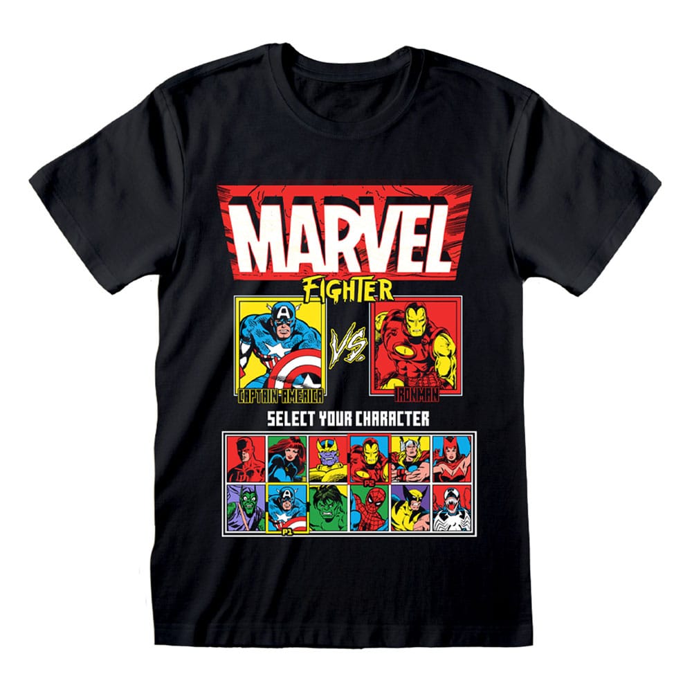 Marvel T-Shirt Vs. Screen  Size L