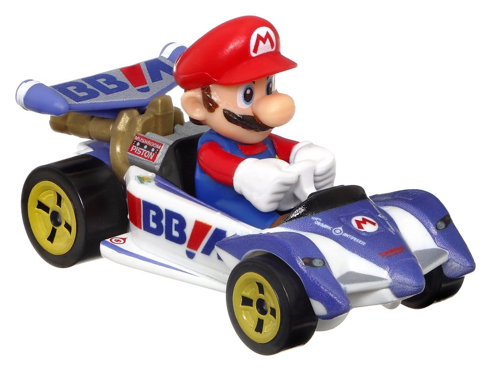 Mario Kart Hot Wheels Die-Cast Vehicles 1:64 978T Assortment (8)