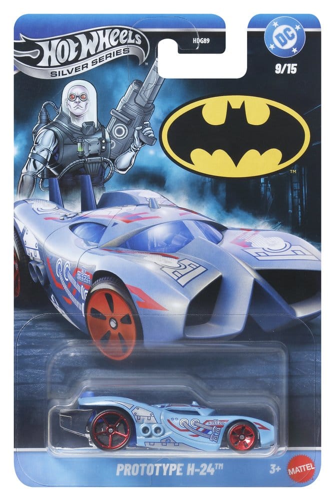Batman Hot Wheels Silver Series Die-Cast Vehicles 1/64 979T Assortment (24)