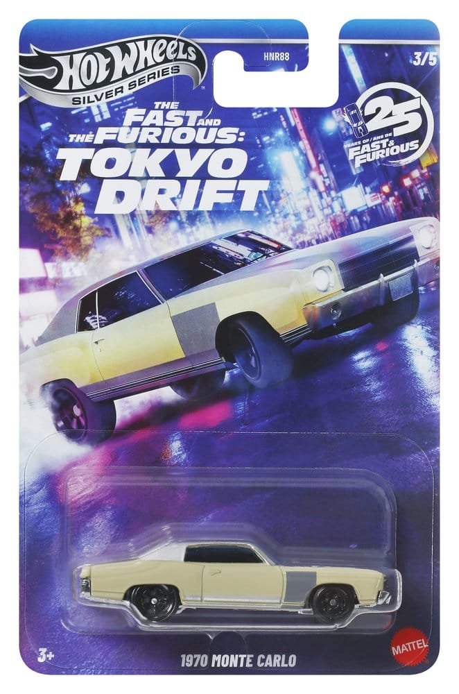 Fast & Furious Hot Wheels Silver Series Die-Cast Vehicles 1/64 979M Tokyo Drift Assortment (24)