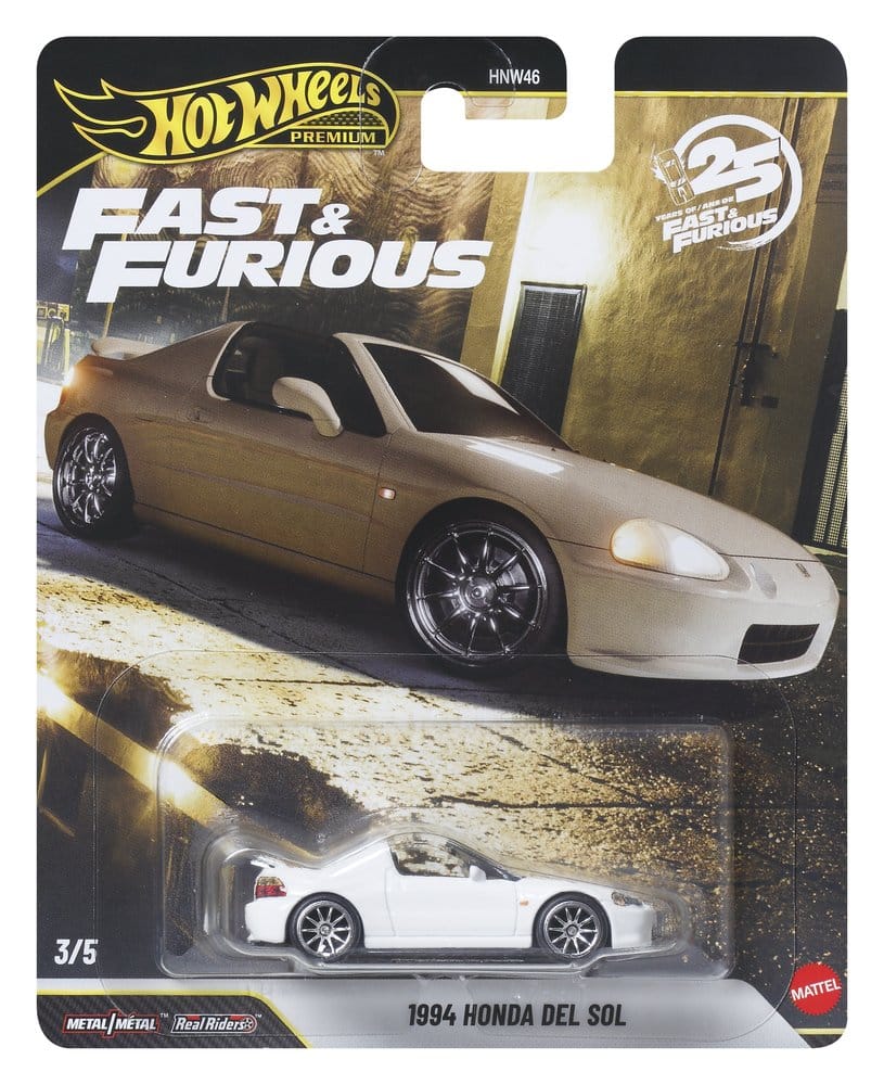 Fast & Furious Hot Wheels Premium Die-Cast Vehicles 1/64 979P Assortment (10)
