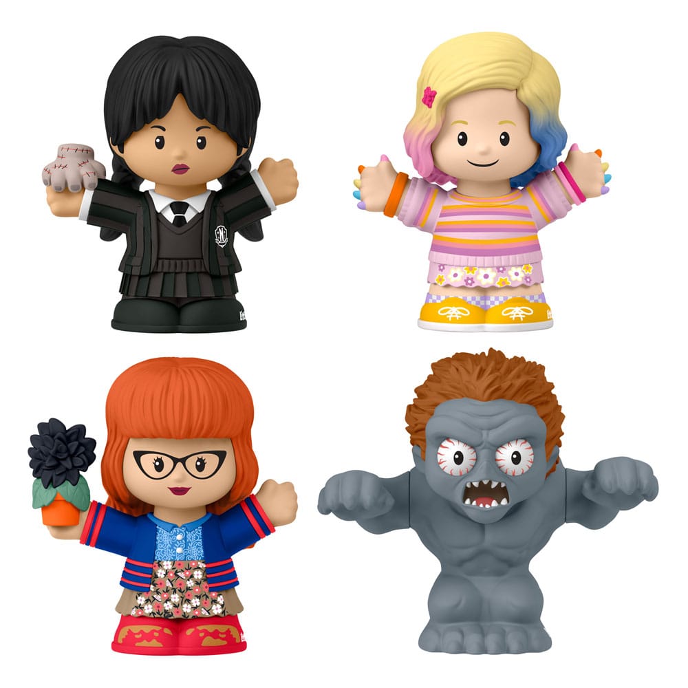Wednesday Fisher-Price Little People Collector Mini Figures 4-Pack 6 cm