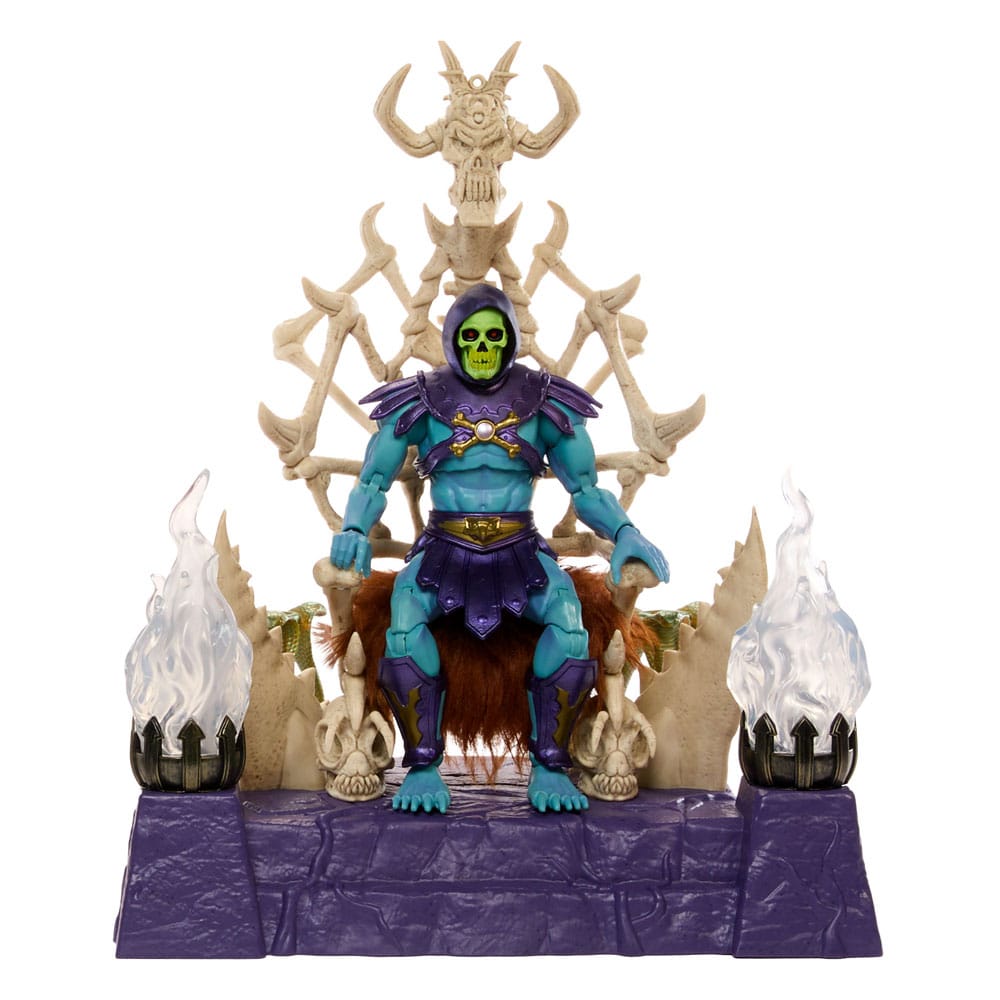Masters of the Universe: New Eternia Masterverse Actionfigur Skeletor &amp; Throne 18 cm