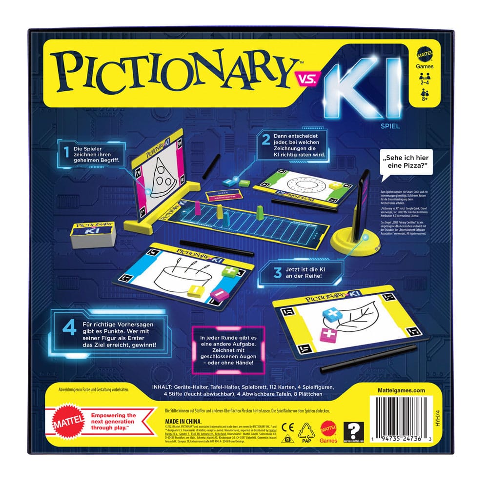 Pictionary vs. KI-Spiel *Deutsche Version*