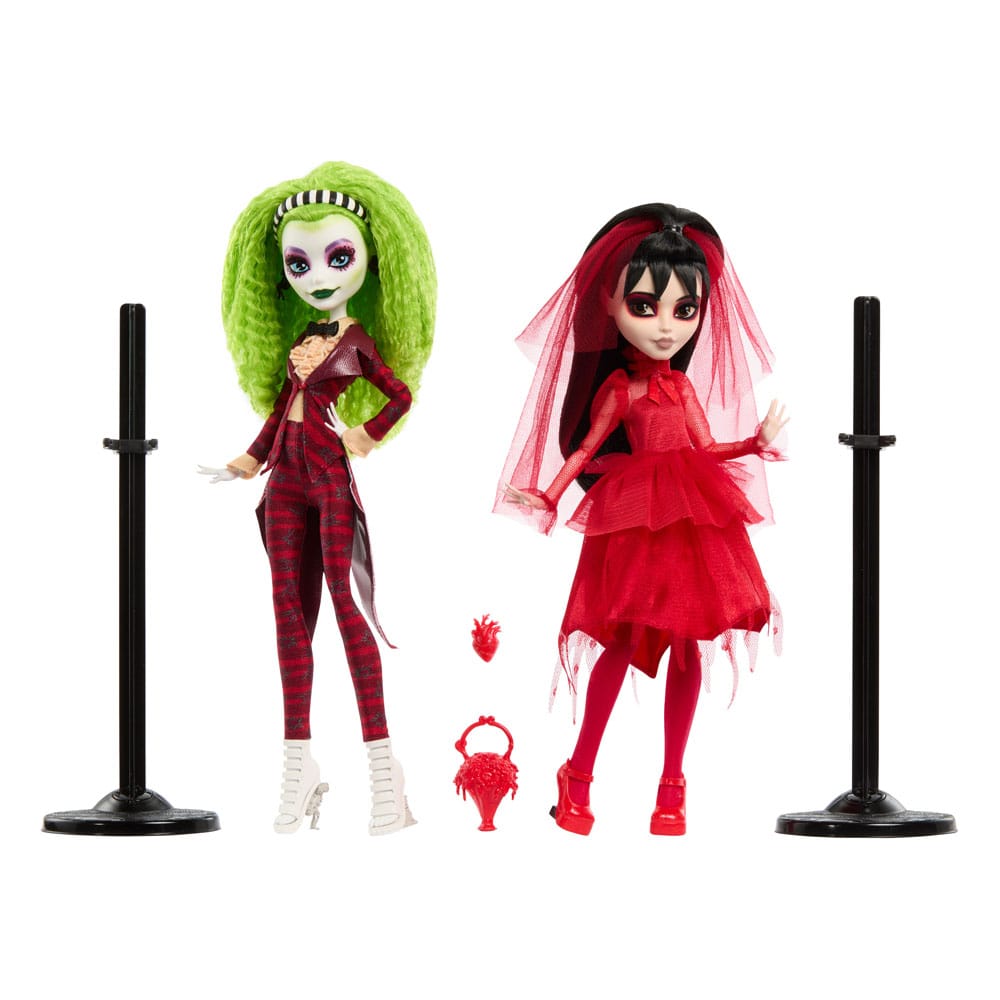 Beetlejuice Beetlejuice Monster High Skullector Doll 2-Pack Betelgeuse & Lydia 25 cm