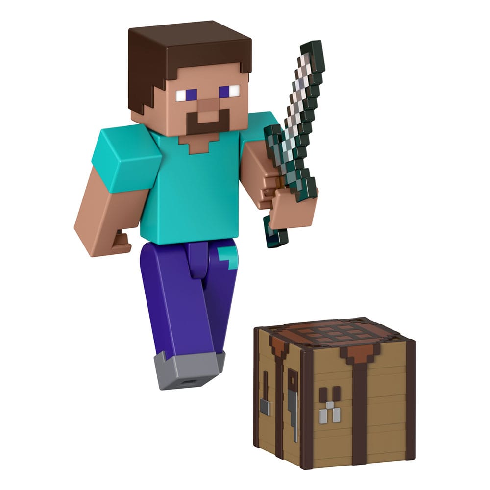 Minecraft Action Figure Steve 8 cm