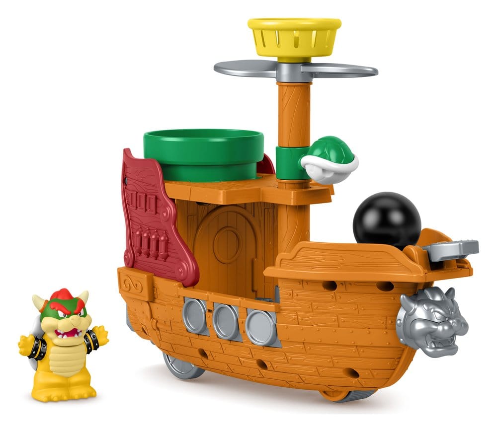 My Mario Little People Playset Bowser's Airship