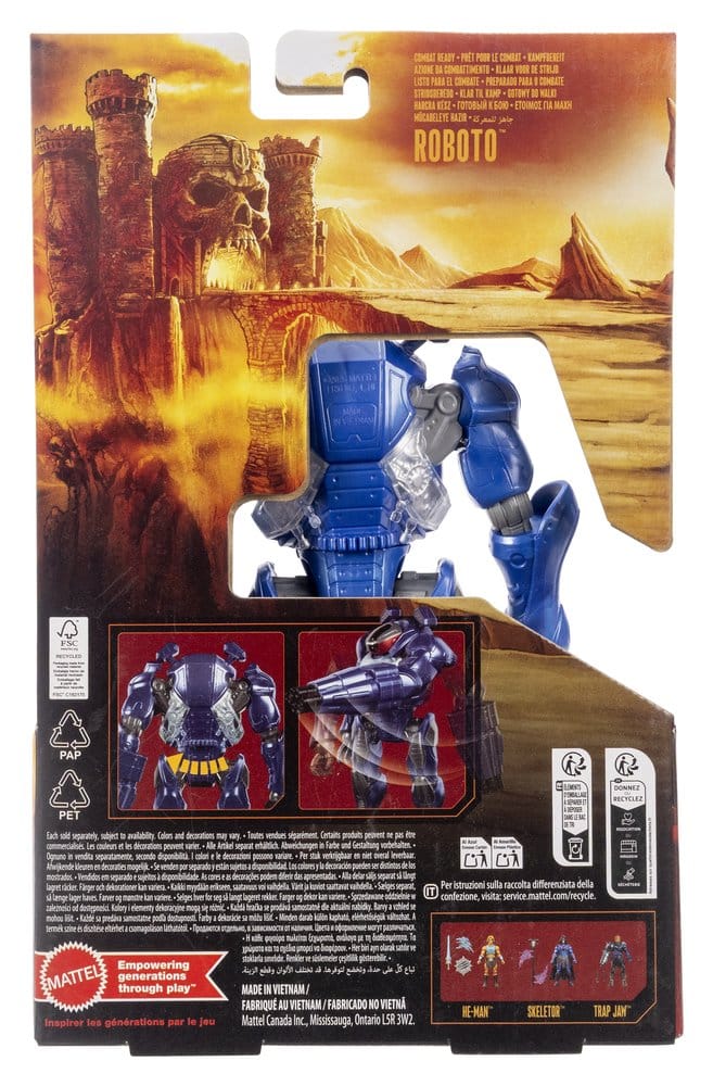 Masters of the Universe 2026 Movie Feature Action Figure Combat Ready Roboto 14 cm