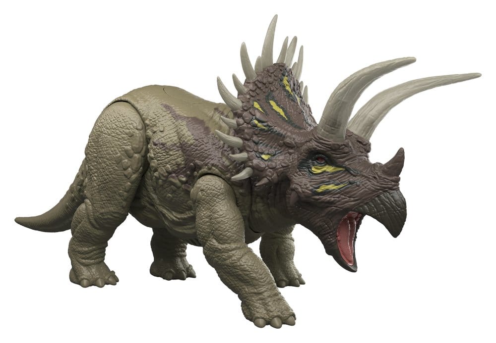 【新品未開封】TRICERATOPS/GOING TO THE MOON Jurassic World: Survival Action Figure Wild Roar Triceratops 31 cm