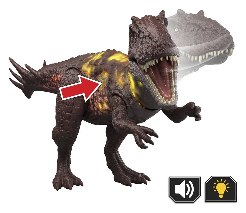 Jurassic World: Survival Action Figure Wild Roar Metriacanthosaurus 31 cm