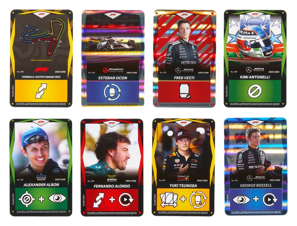 Formula 1 UNO Card Game Elite F1 Starter-Set