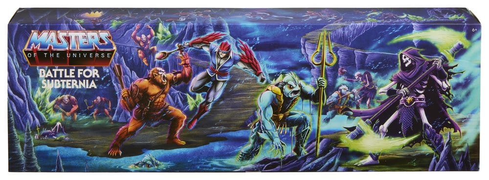 Masters of the Universe Origins Action Figure 4-Pack Battle for Subternia 14 cm