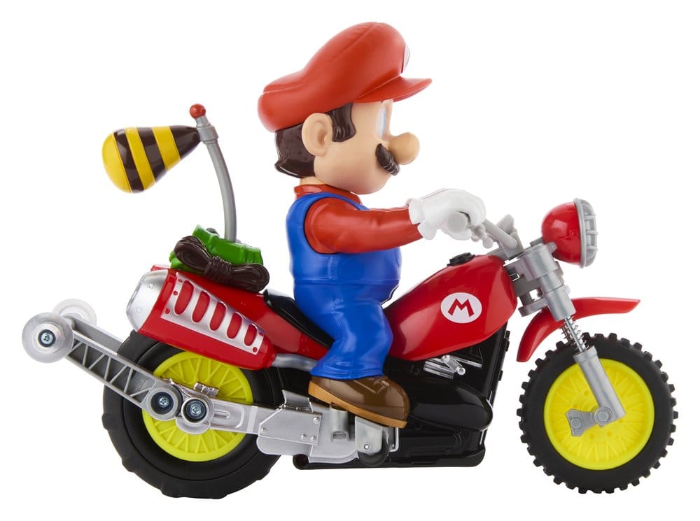The Super Mario Galaxy Movie Hot Wheels RC Vehicle Mario Wheelie Motocross