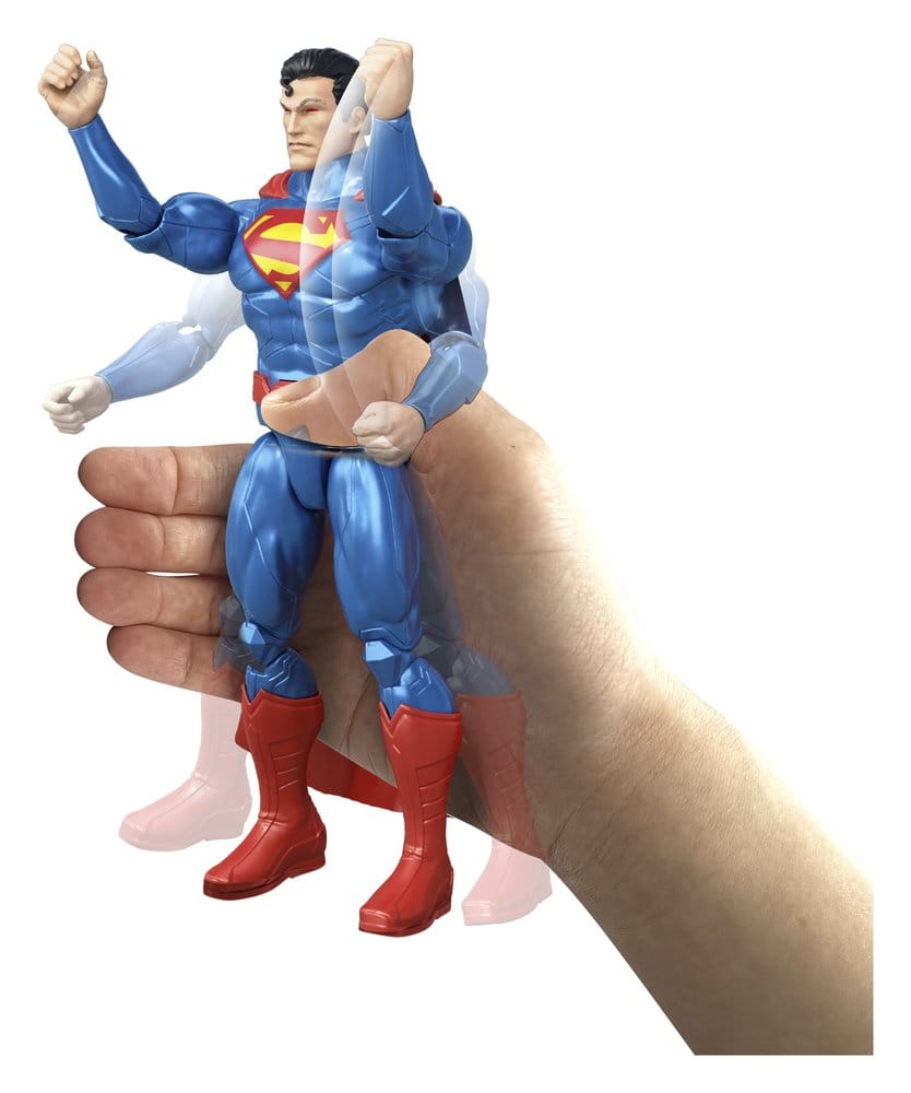 DC Premier Action Figure with Sound & Light Heat Vision Superman 16 cm