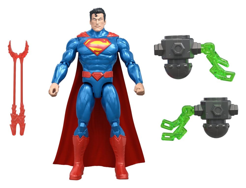 DC Premier Action Figure with Sound & Light Heat Vision Superman 16 cm