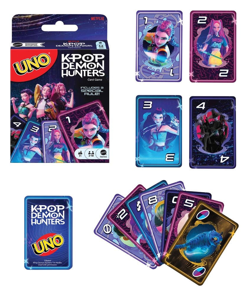 KPop Demon Hunters UNO Card Game