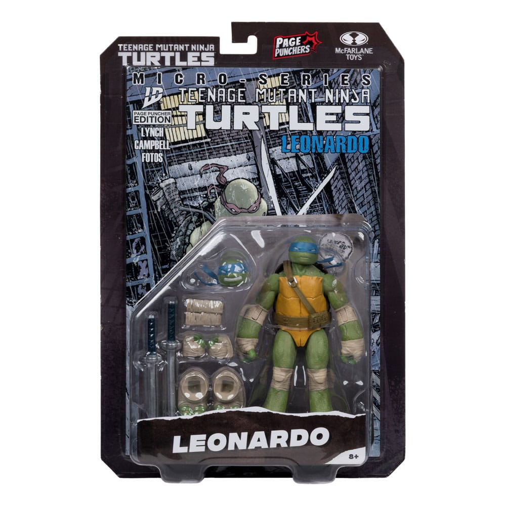 Teenage Mutant Ninja Turtles Page Punchers Action Figure Leonardo 13 c
