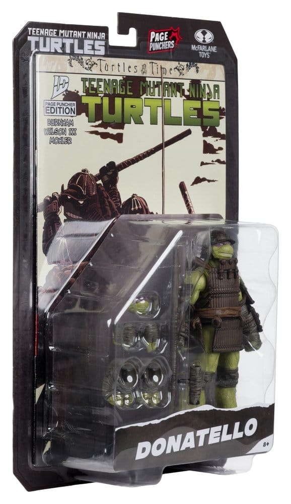 Teenage Mutant Ninja Turtles Page Punchers Action Figure Donatello (Turtles in Time) 13 cm