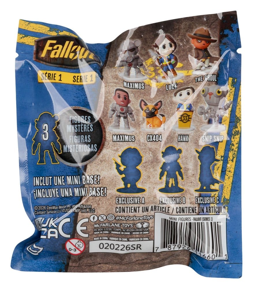 Fallout (TV Show) Blind Bag Mini Figures Series 1 6 cm Display (24)