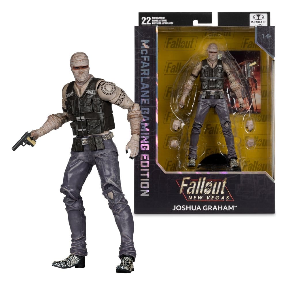 Fallout Gaming Edition Action Figure Joshua Graham 17 cm