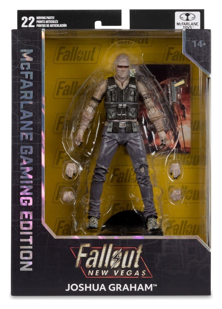 Fallout Gaming Edition Action Figure Joshua Graham 17 cm