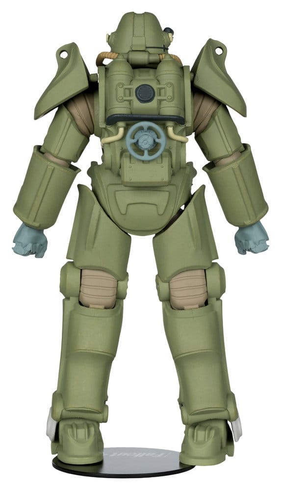 Fallout 76 Gaming Edition Action Figure T-45 Military Armor (Red Platinum Edition) 20 cm