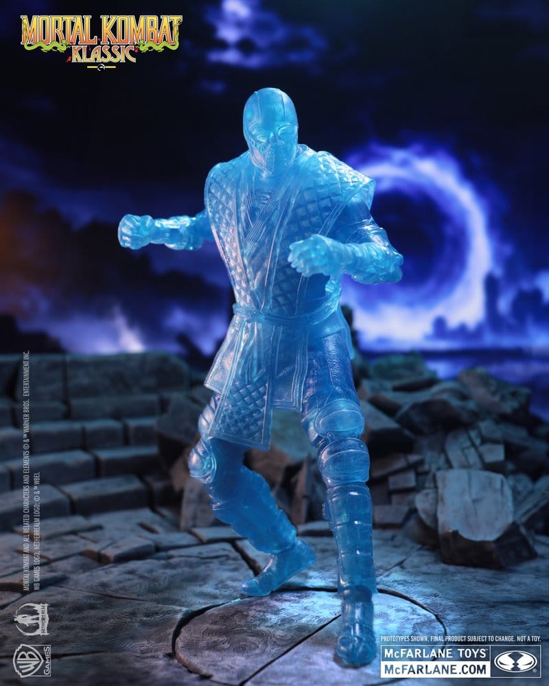 Mortal Kombat Klassic Action Figure Sub-Zero (Ice Clone) 18 cm