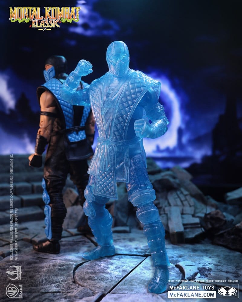 Mortal Kombat Klassic Action Figure Sub-Zero (Ice Clone) 18 cm