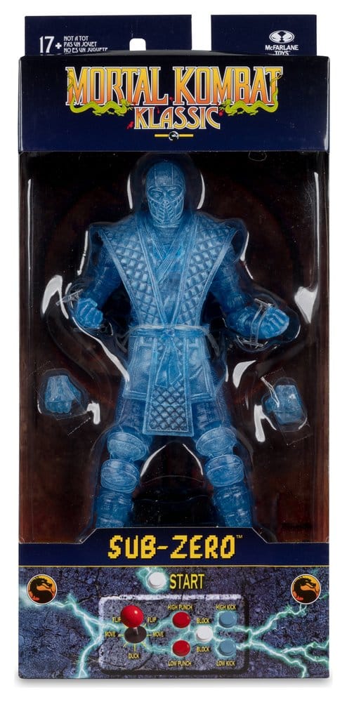 Mortal Kombat Klassic Action Figure Sub-Zero (Ice Clone) 18 cm