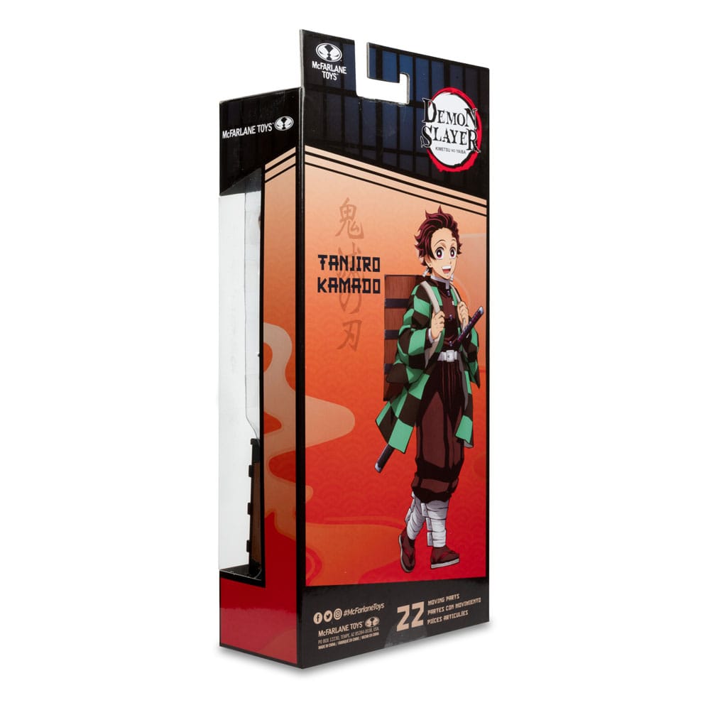 Dämonentöter: Kimetsu no Yaiba Actionfigur Tanjiro Kamado (mit Nezuko Box) (Staffel 3) 18 cm